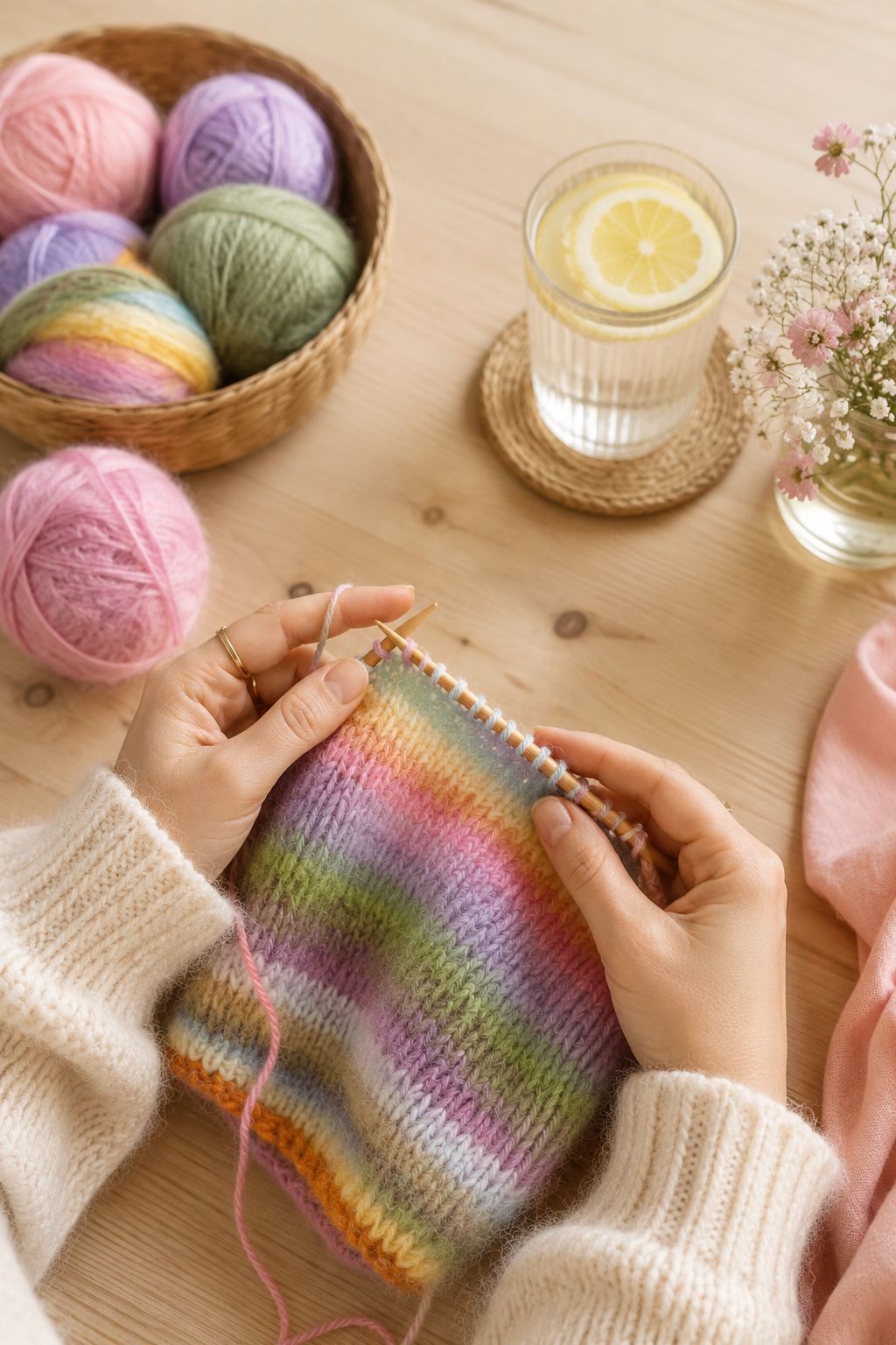 MaschenEinstieg- Stricken für Anfänger